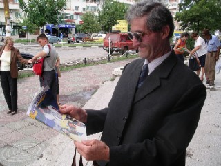 Book of Hope into the hands of locals