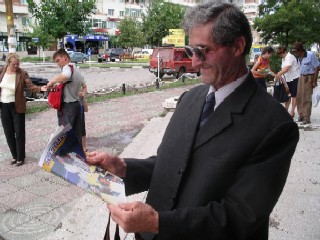 Book of Hope into the hands of locals