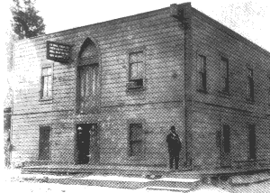 The Azusa Street Mission (from The Flower Pentecostal Heritage Center)