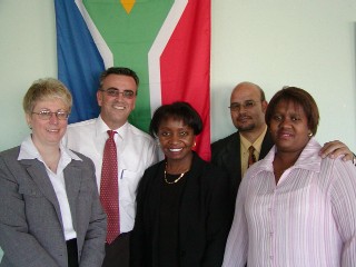 Julie, Dr. Mark Setch, Dr. Ethel Cormier, with Pastor Fani & Joanne Titus