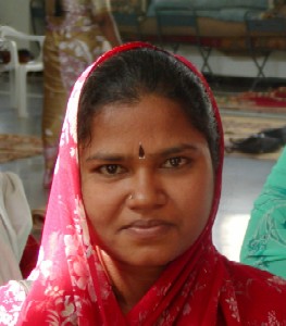 This lovely woman attended the YMG Women's conference and met Christ for the first time.