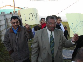Proclaiming Christ's Kingdom during the prayer walk