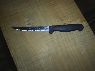 Knife recovered when heart surrendered